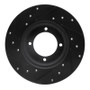 R1 74-84 Ford COURIER (USA/Canada) Front Right Drilled & Slotted Black Brake Rotor
