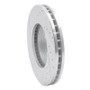 R1 92-10 Lexus IS300 Front Right Drilled & Slotted Silver Brake Rotor