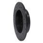 R1 89-98 Nissan 240SX Rear Right Drilled & Slotted Black Brake Rotor