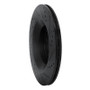 R1 17-24 Maserati LeVante Rear Left Drilled & Slotted Black Brake Rotor