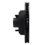 R1 70-72 Ford Galaxie 500 Front Left Drilled & Slotted Black Brake Rotor