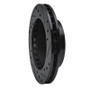 R1 81-94 Ford Escort Front Left Drilled & Slotted Black Brake Rotor