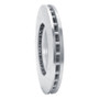 R1 03-06 Mitsubishi Lancer Front Left Drilled & Slotted Silver Brake Rotor