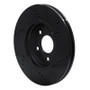 R1 04-12 Chevrolet Malibu Front Left Drilled & Slotted Black Brake Rotor