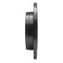 R1 98-05 Mercedes-Benz ML320 Rear Left Drilled & Slotted Black Brake Rotor