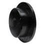 R1 04-04 Pontiac GTO Rear Left Drilled & Slotted Black Brake Rotor