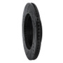 R1 19-25 Toyota Corolla (Mexico) Front Right Drilled & Slotted Black Brake Rotor