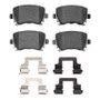 R1 06-21 Audi S3 (Mexico) Rear Semi Met Pads & Hardware Kit