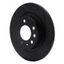 R1 85-92 Chevrolet Camaro Rear Right Drilled & Slotted Black Brake Rotor