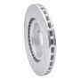 R1 03-08 Infiniti G35 Front Right Drilled & Slotted Silver Brake Rotor