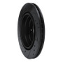 R1 92-94 Mercedes-Benz 500E Rear Right Drilled & Slotted Black Brake Rotor
