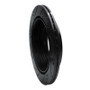 R1 07-17 Buick Enclave Rear Right Drilled & Slotted Black Brake Rotor