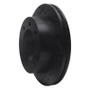 R1 99-20 Chevrolet Silverado 2500 Rear Left Drilled & Slotted Black Brake Rotor
