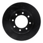R1 99-20 Chevrolet Silverado 2500 Rear Left Drilled & Slotted Black Brake Rotor