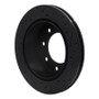 R1 99-25 Chevrolet Silverado 1500 Rear Left Drilled & Slotted Black Brake Rotor