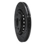 R1 15-25 Acura MDX Front Right Drilled & Slotted Black Brake Rotor