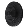 R1 94-02 Chevrolet C2500 Front Right Drilled & Slotted Black Brake Rotor