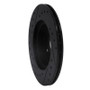 R1 92-95 Toyota Paseo Front Right Drilled & Slotted Black Brake Rotor