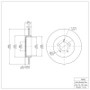 DFC 03-05 Lincoln Aviator Rear Brake Rotor
