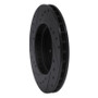 R1 88-93 Toyota Celica Front Right Drilled & Slotted Black Brake Rotor
