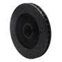 R1 88-94 Chevrolet C1500 Front Left Drilled & Slotted Black Brake Rotor