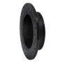 R1 85-87 Toyota Corolla (US/Canada) Rear Left Drilled & Slotted Black Brake Rotor