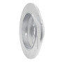 R1 14-16 Acura MDX Rear Right Drilled & Slotted Silver Brake Rotor