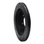 R1 93-97 Chevrolet Camaro Rear Right Drilled & Slotted Black Brake Rotor