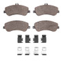 R1 09-15 Mercedes-Benz GLK300 (Mexico) Front Ceramic Pads & Hardware Kit