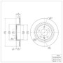 DFC 11-19 Buick Cascada Rear Brake Rotor