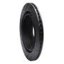 R1 08-14 Cadillac CTS Rear Right Drilled & Slotted Black Brake Rotor