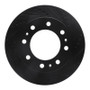R1 06-11 Cadillac DTS Front Right Drilled & Slotted Black Brake Rotor