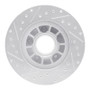 R1 95-97 Ford Ranger (USA/Canada) Front Right Drilled & Slotted Silver Brake Rotor