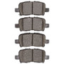 R1 01-08 Acura MDX Rear R1 Optimum OE Brake Pads