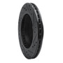 R1 77-80 Buick Electra Rear Left Drilled & Slotted Black Brake Rotor