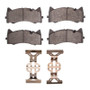 DFC 15-21 Mercedes-Benz C63 AMG Front 4000 HybriDynamic Brake Pads and Hardware Kit