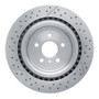 DFC 12-19 Mercedes-Benz GLE63 AMG Rear Drilled and Slotted Brake Rotor