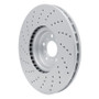 DFC 15-19 BMW X6 Right Front Drilled GeoSPEC Coated Rotor