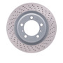 DFC 12-16 Porsche 911 Right Rear Drilled GeoSPEC Coated Rotor