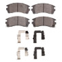 R1 91-06 Nissan TSURU (Mexico) Front Ceramic Pads & Hardware Kit