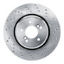 DFC 08-13 BMW M3 Right Rear Drilled Brake Rotor
