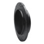 R1 05-10 Jeep Commander Rear Right Drilled & Slotted Black Brake Rotor