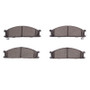 R1 85-15 Nissan D21 Hardbody Pickup Heavy Duty (6 Cyl) Front R1 Ceramic Brake Pads
