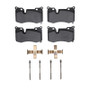 DFC 20-25 Chevrolet Corvette Rear 4000 HybriDynamic Brake Pads and Hardware Kit