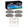 DFC 06-19 Hyundai Santa Fe Front 4000 HybriDynamic Brake Pads and Hardware Kit