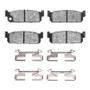 DFC 90-93 Infiniti Q45 Rear 4000 HybriDynamic Brake Pads and Hardware Kit