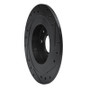 R1 1990-2003 Ford Escort Rear Left Drilled & Slotted Black Brake Rotor