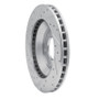 R1 02-05 Buick Rainier Front Right Drilled & Slotted Silver Brake Rotor