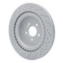 DFC 13-23 Mercedes-Benz SL63 AMG Rear Drilled and Slotted Hi-Carbon Alloy Geomet Coated Rotor