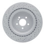 DFC 13-23 Mercedes-Benz SL63 AMG Rear Drilled and Slotted Hi-Carbon Alloy Geomet Coated Rotor